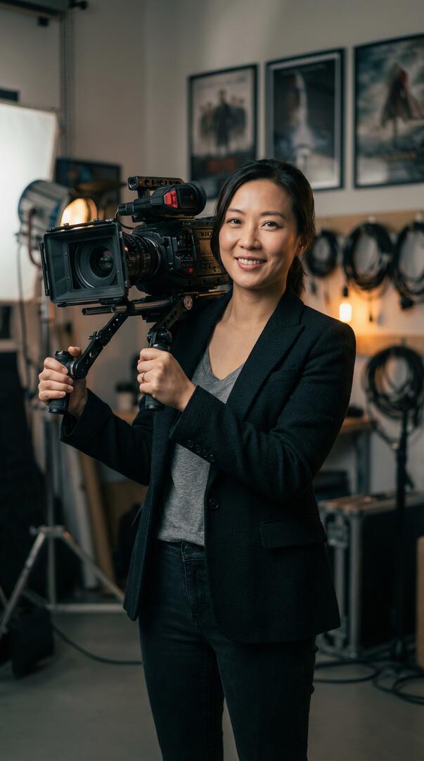 黄色仓库摄影师