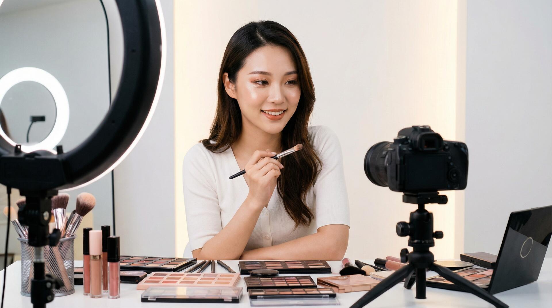 黄色仓库美妆视频